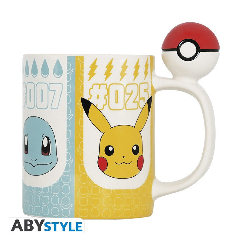 Pokemon 3D fogantyús bögre Pokéball-1