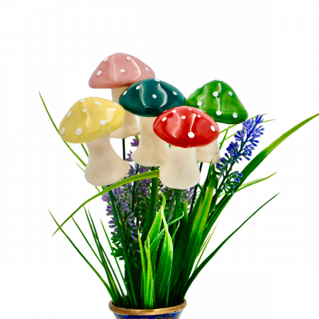 Ceramic mushroom