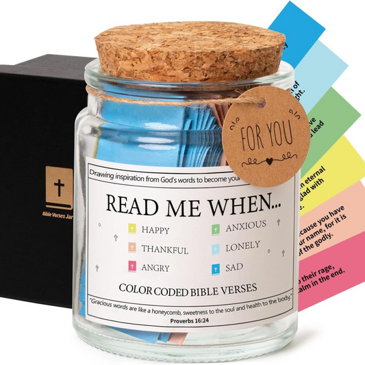 Faith & Joy Verse Jar - HollySaleShop