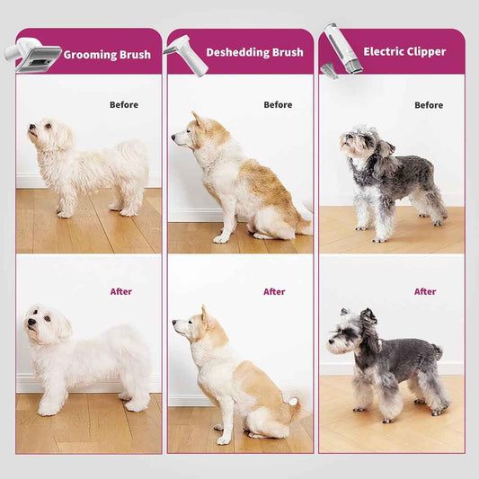 FurWaker 5-in-1 Pet Grooming Kit (AirClipper)