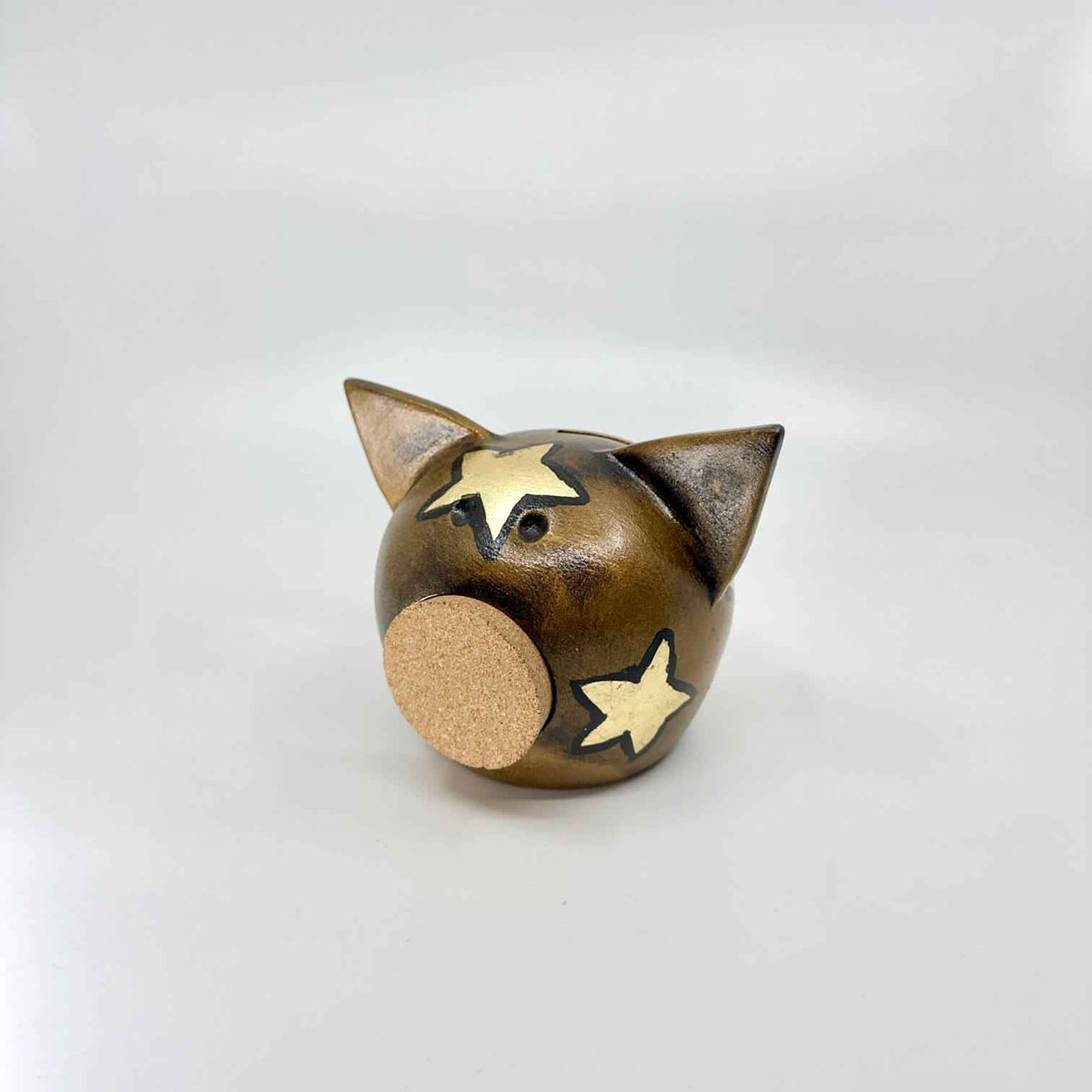 Golden STARS | Handmade Piggy Bank