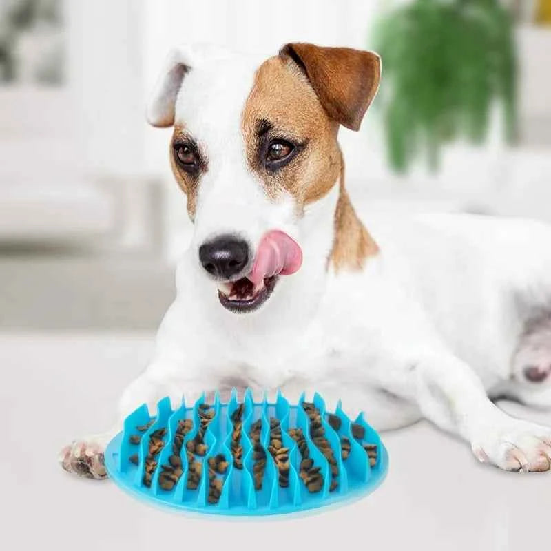 Pet Dog Cat Food Slow Feeder