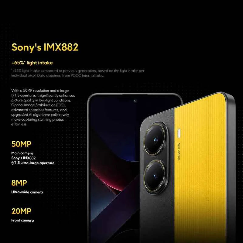 POCO X7 Pro Global Version Cellphone 256GB / 512GB Dimensity 8400-Ultra 6.67" 120Hz Display 6000mAh 5G NFC