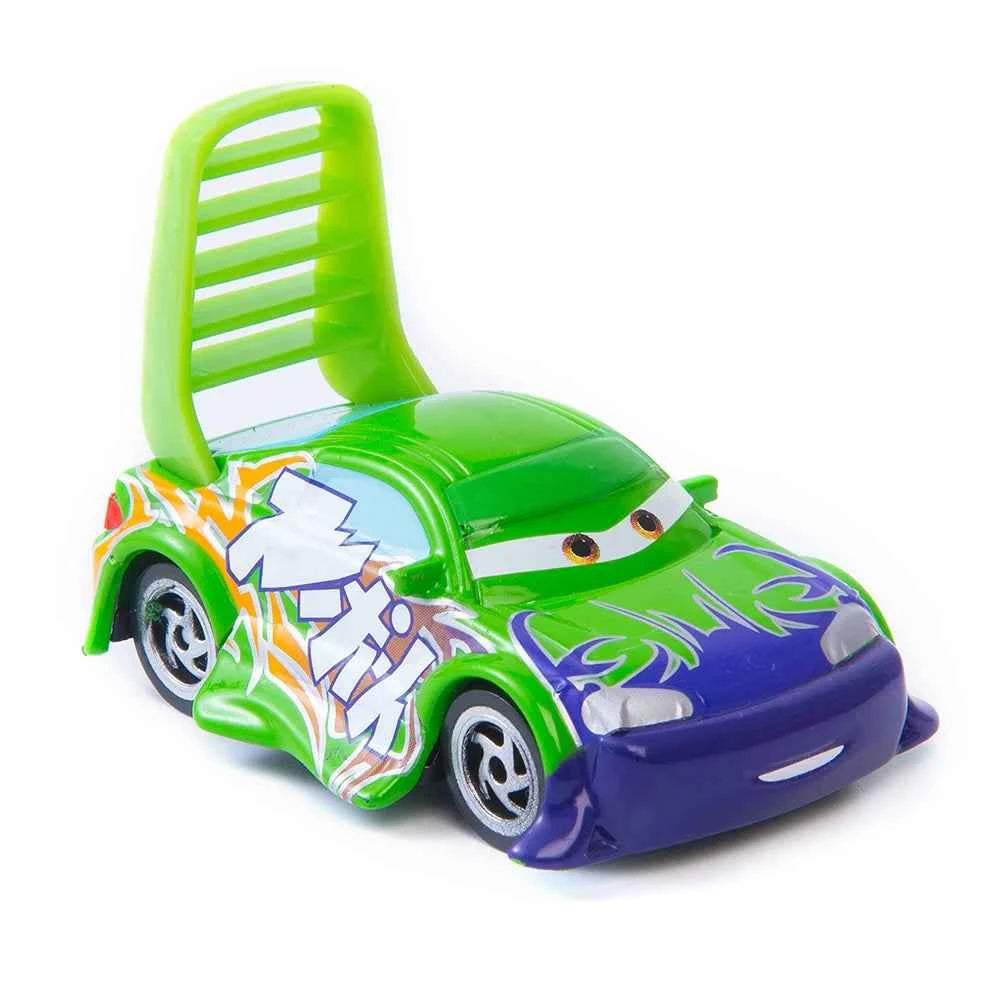 Cars Disney Pixar Cars Lightning McQueen Mater Jackson Storm The King Mater 1:55 Metal Alloy Car Toy Model Toys Children Gifts