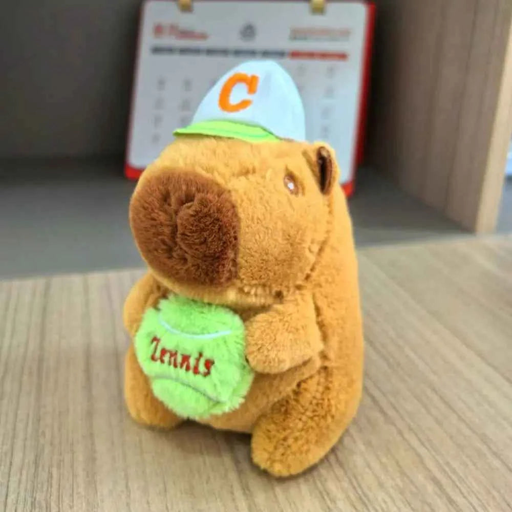 Cute Capybara Plush Toy Hoodie with Wings Simulation Doll Small Size Stuffed Animals Anime Fluffty Toy Birthday Party