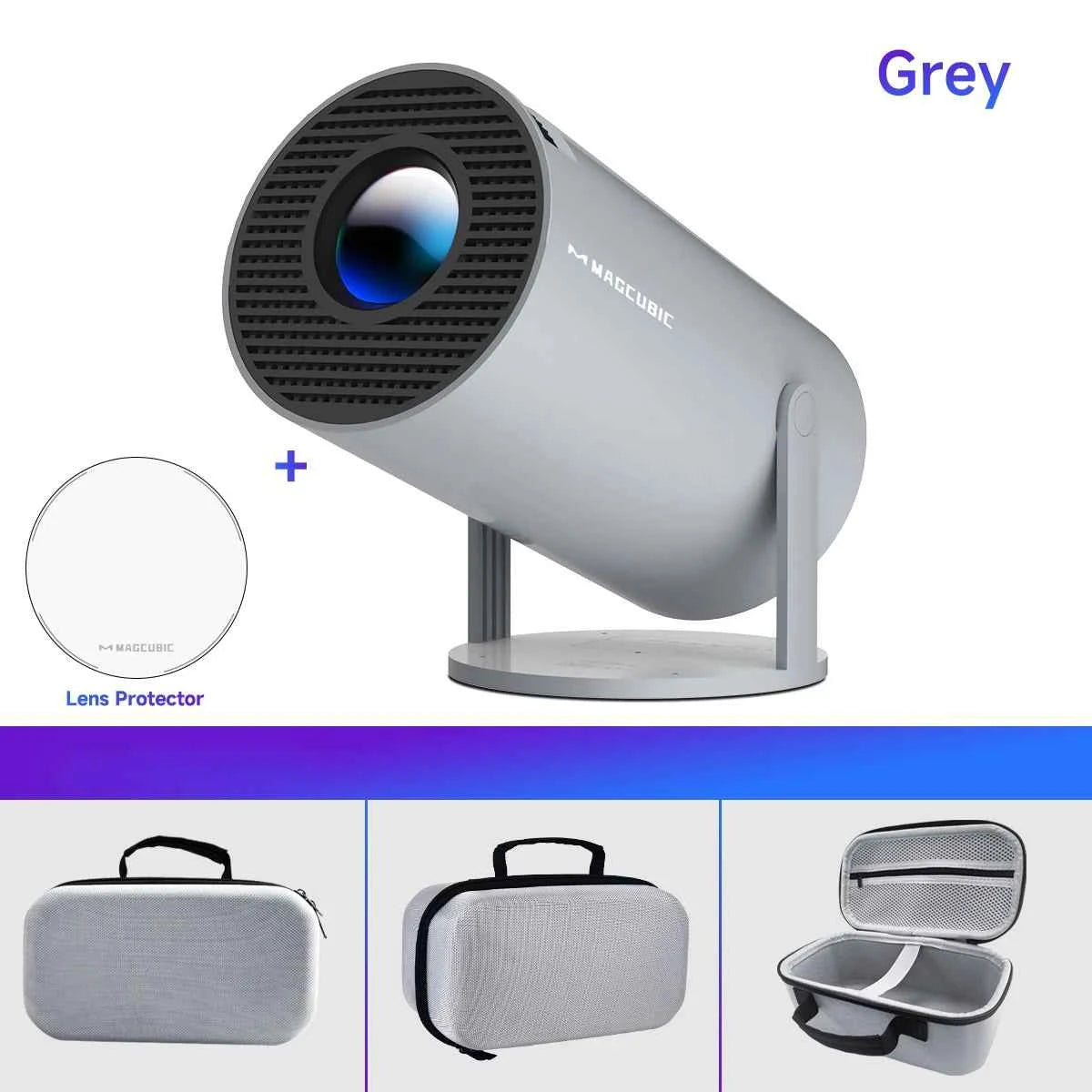 Magcubic Projector HY300 Pro 4K Android 11 Dual Wifi6 290ANSI Allwinner H713 BT5.0 1080P 1280*720P Home Cinema Outdoor Projetor