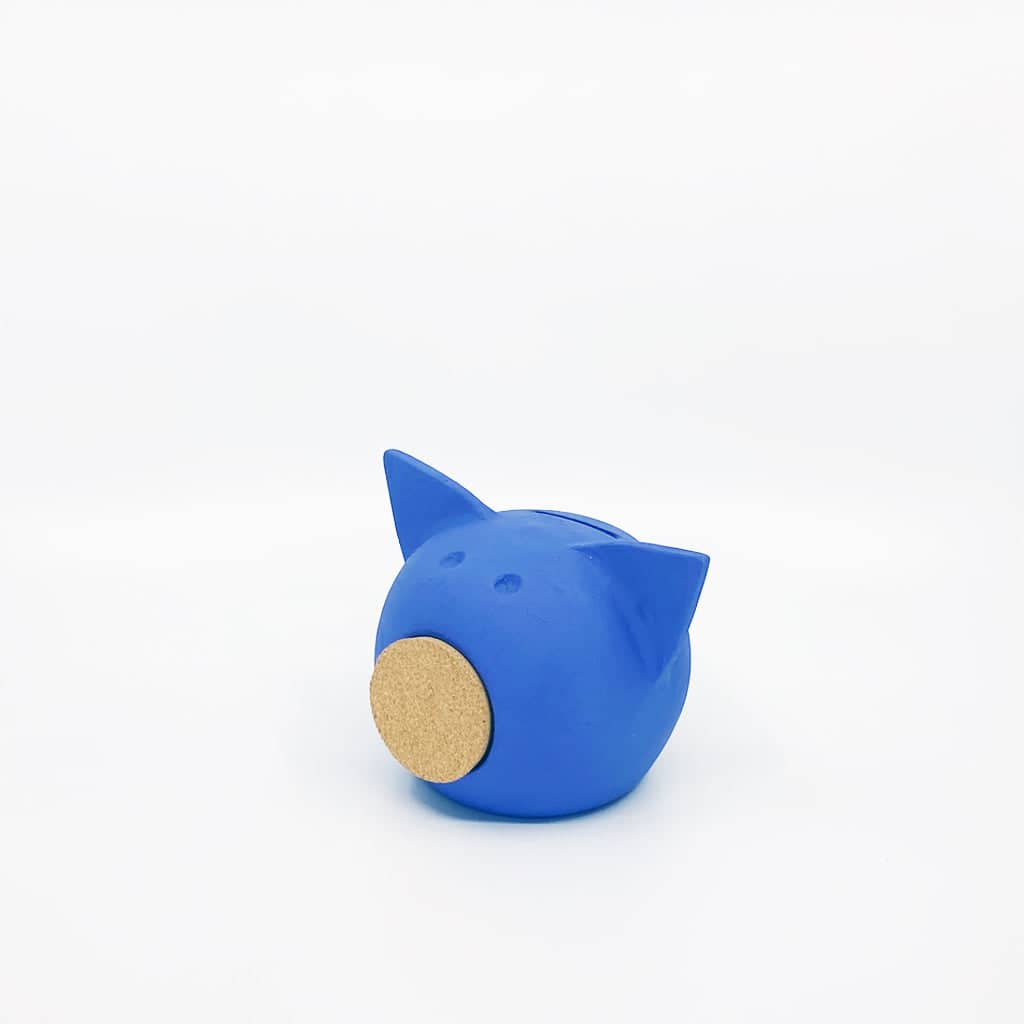 Handmade Ceramic Blackboard Piggy Bank - The Chalk Collection - HollySaleShop