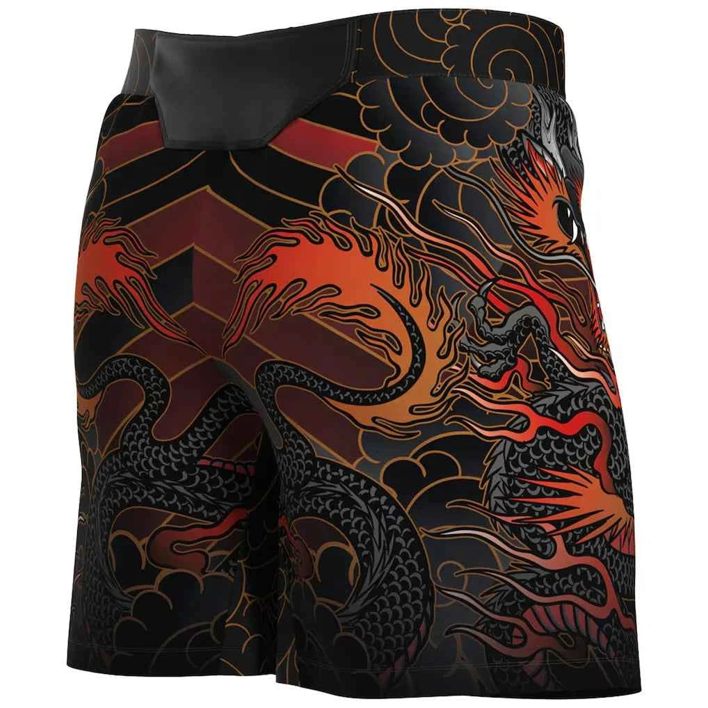 New UFC Closing Battle 323 Alexandre Pantoja Night Of Fighting Boxing Shorts Men Breathable  Fighting Shorts MMA Jujutsu Shorts
