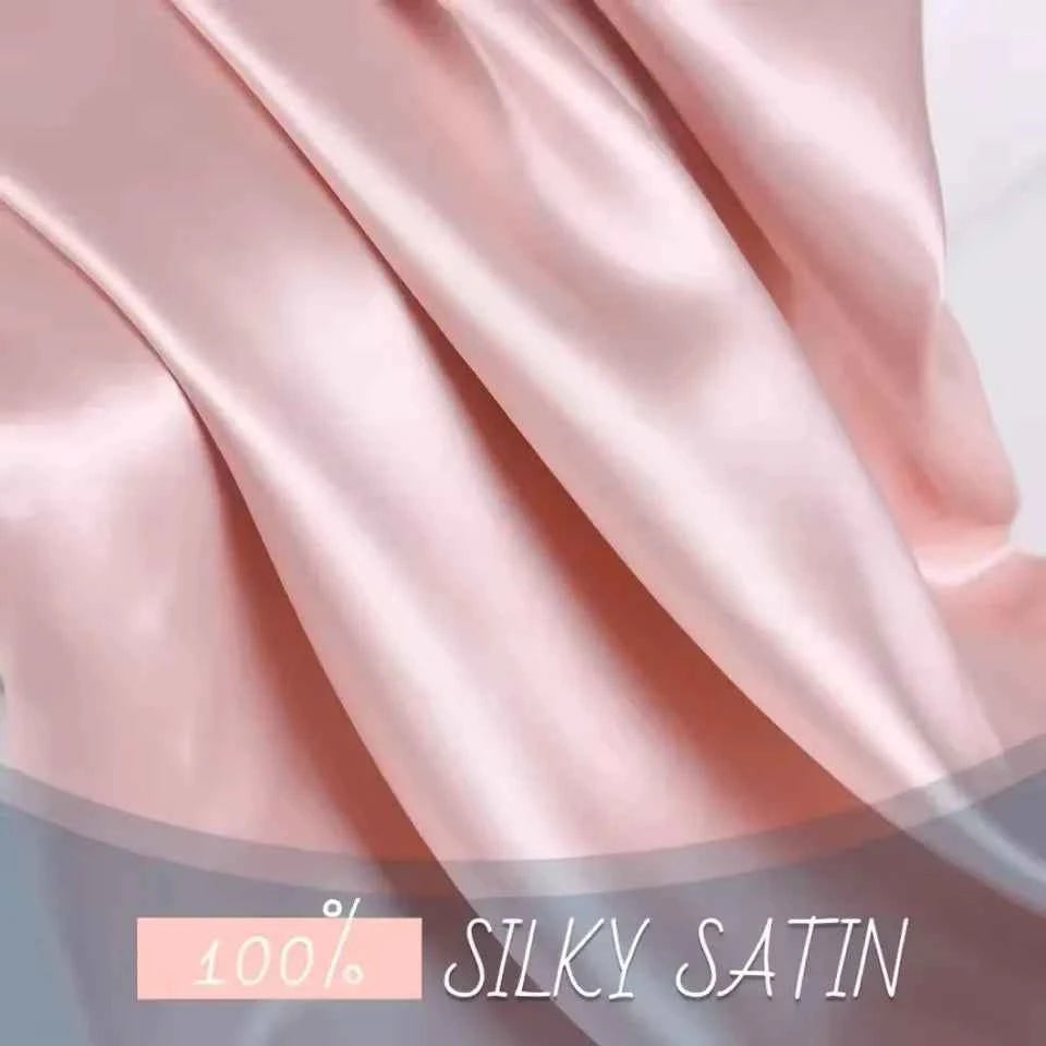 Kuup 1pcs Pillowcase Pillow Cover Silky Satin Hair Beauty Pillow Case Comfortable Pillow Case Home Decor Wholesale