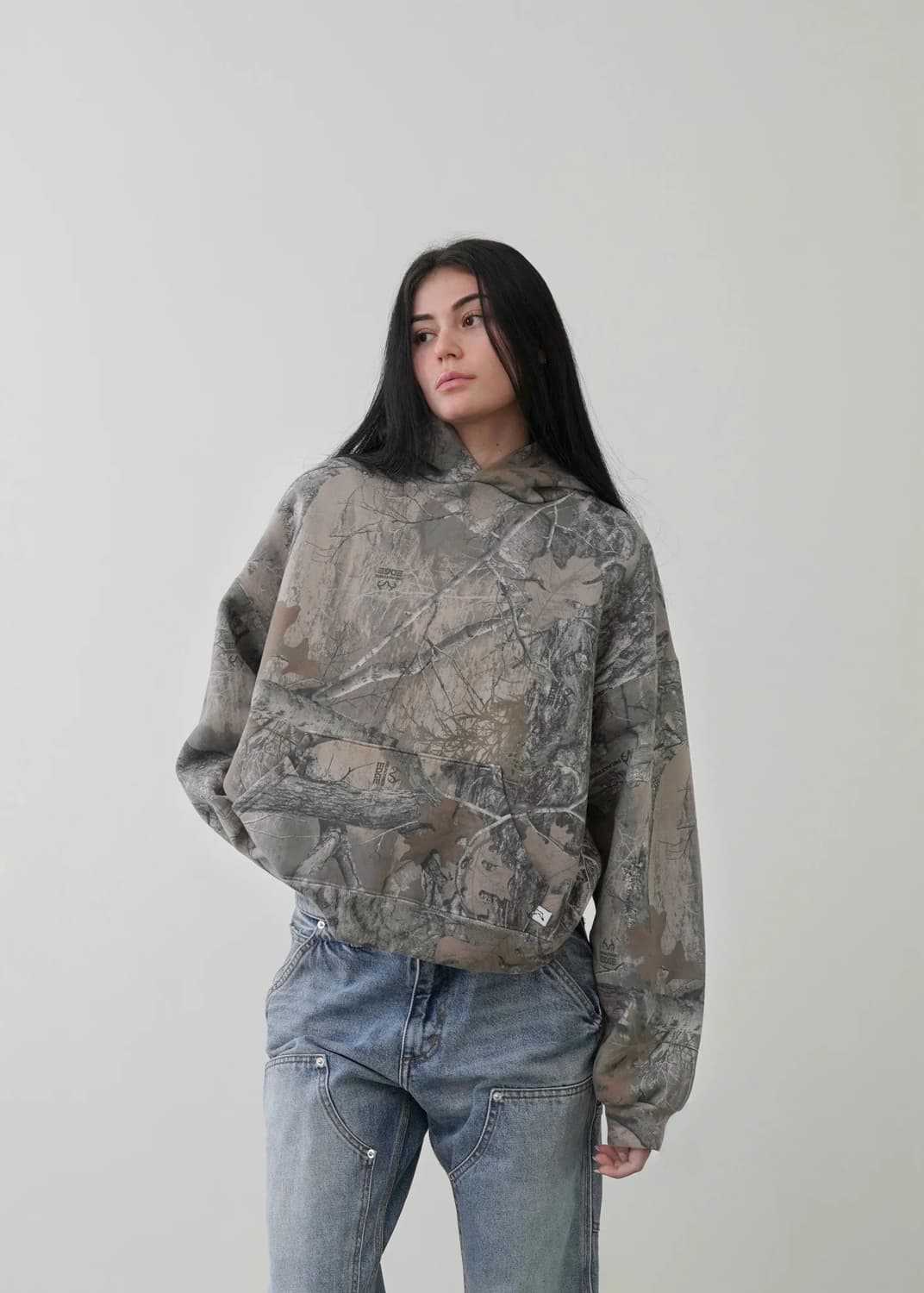 Urban Camo Retro Hoodie - HollySaleShop