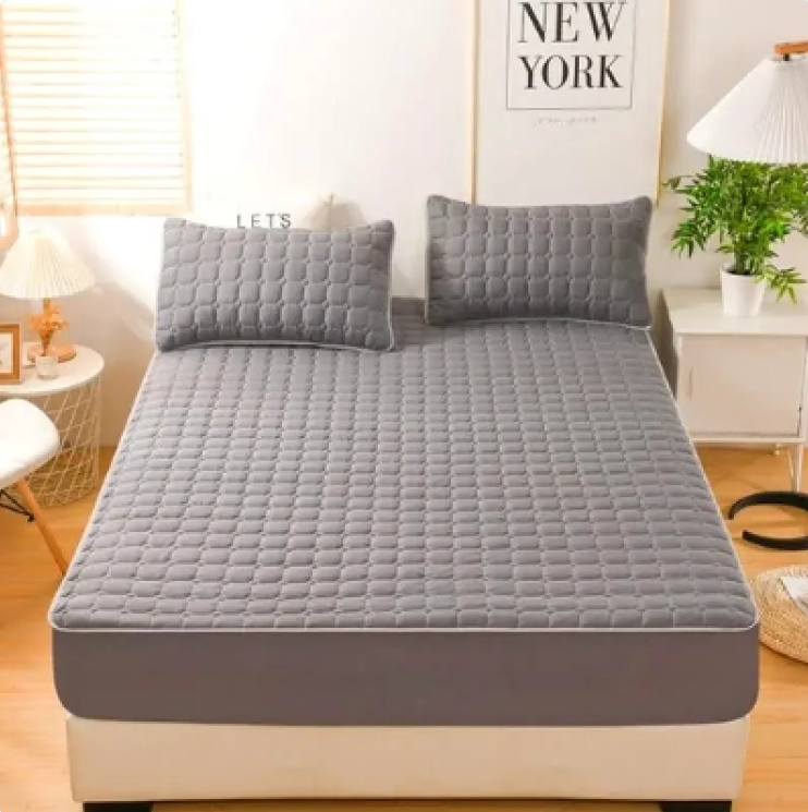 Cozy Nest 3-Piece Brushed Quilted Mattress Set - HollySaleShop