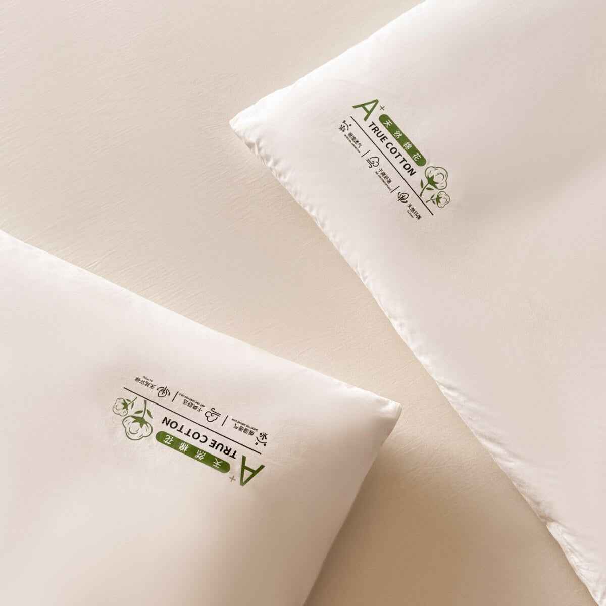 Baby Safe 60s Pure Cotton 2 Pieces Kids Pillow Set