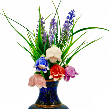 Ceramic Erica flower