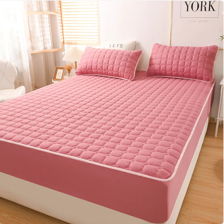 Cozy Nest 3-Piece Brushed Quilted Mattress Set - HollySaleShop