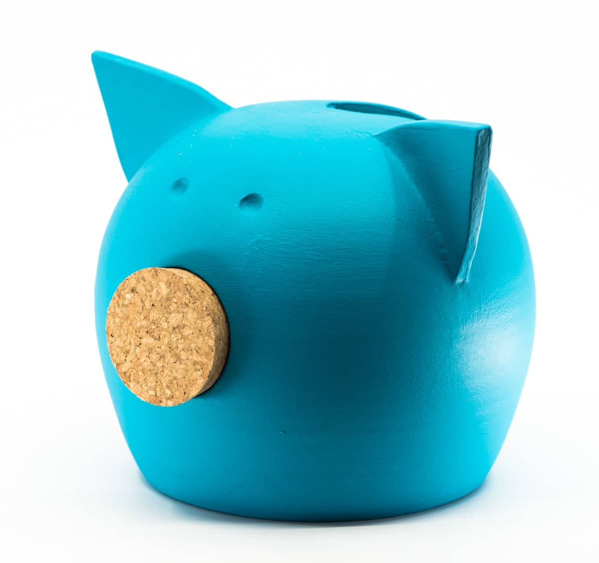 Handmade Ceramic Blackboard Piggy Bank - The Chalk Collection - HollySaleShop