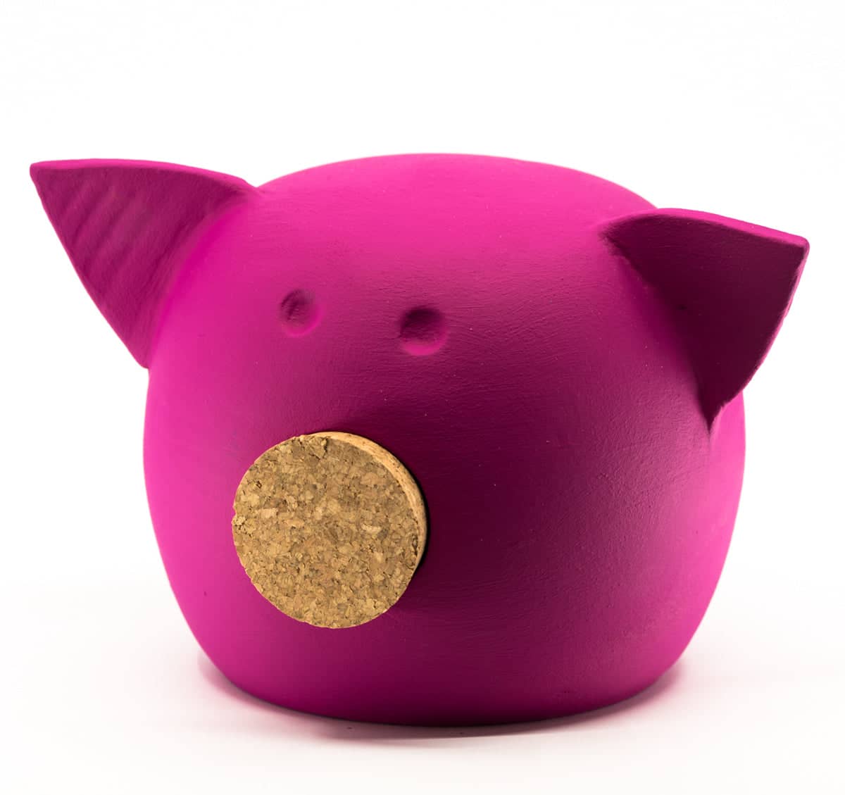 Handmade Ceramic Blackboard Piggy Bank - The Chalk Collection - HollySaleShop