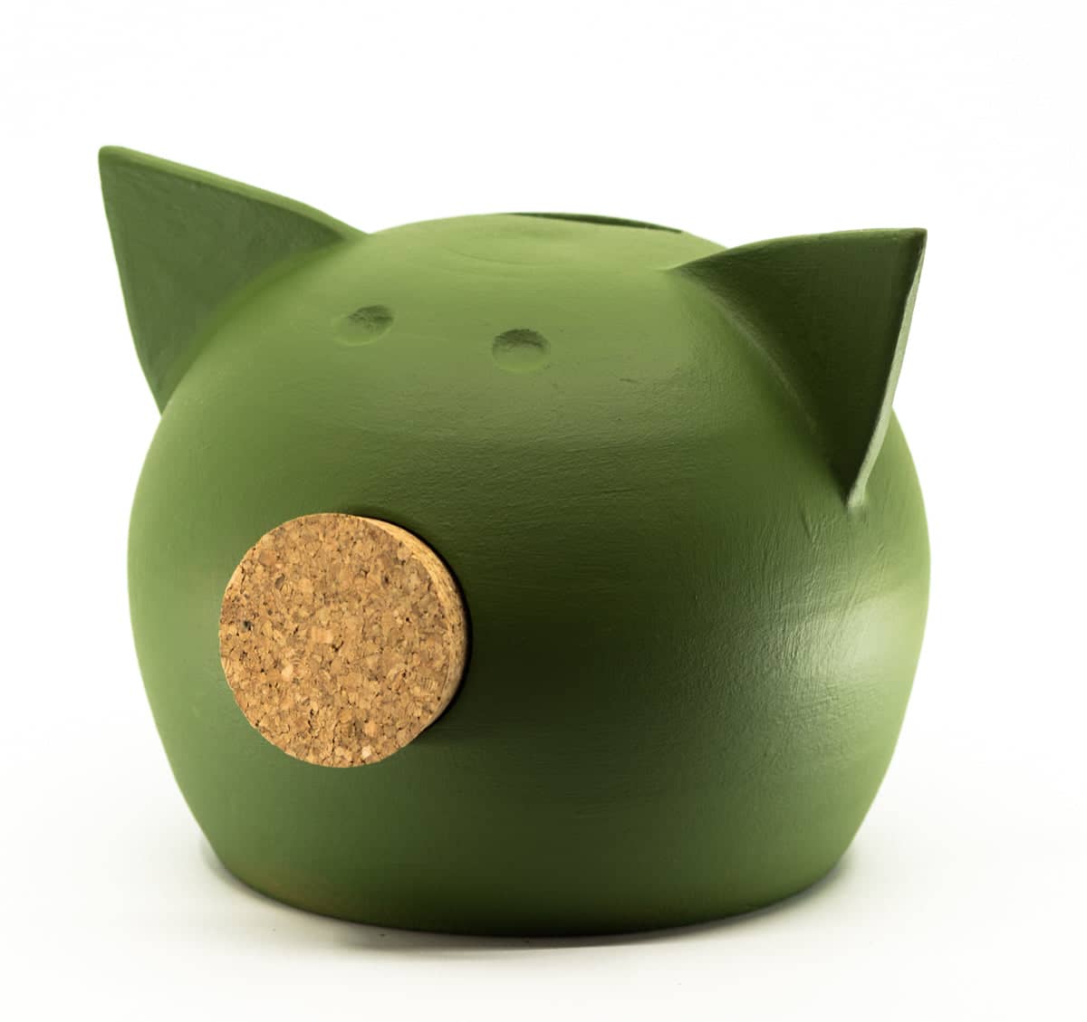 Handmade Ceramic Blackboard Piggy Bank - The Chalk Collection - HollySaleShop