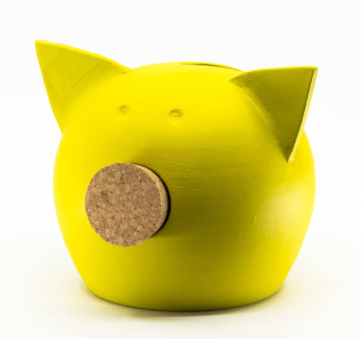 Handmade Ceramic Blackboard Piggy Bank - The Chalk Collection - HollySaleShop
