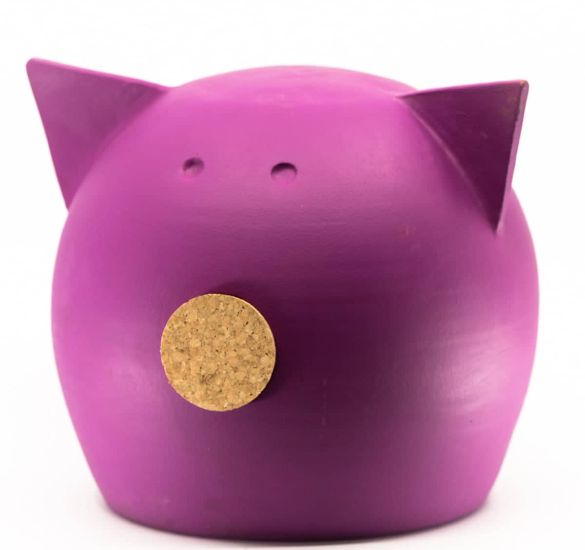 Handmade Ceramic Blackboard Piggy Bank - The Chalk Collection - HollySaleShop