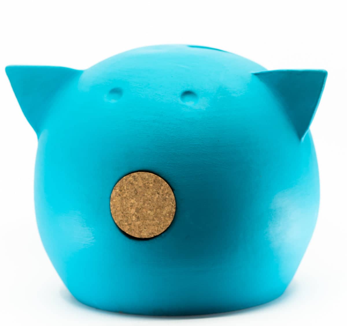 Handmade Ceramic Blackboard Piggy Bank - The Chalk Collection - HollySaleShop