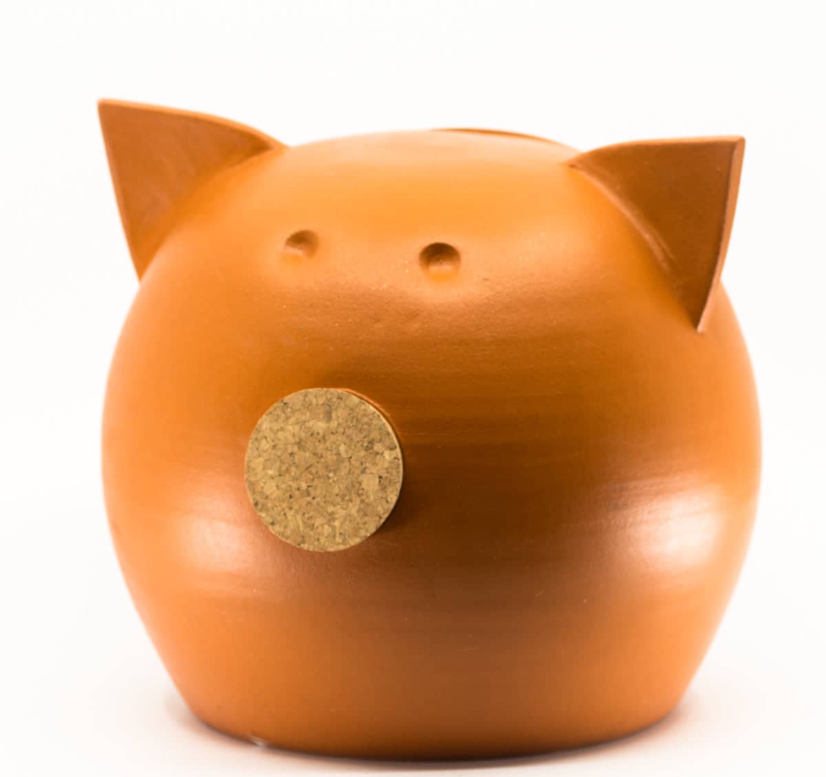 Handmade Ceramic Blackboard Piggy Bank - The Chalk Collection - HollySaleShop