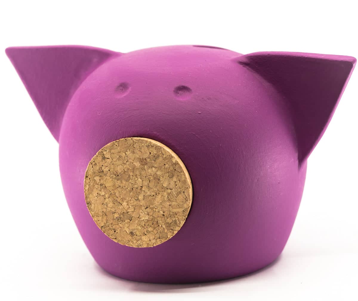 Handmade Ceramic Blackboard Piggy Bank - The Chalk Collection - HollySaleShop