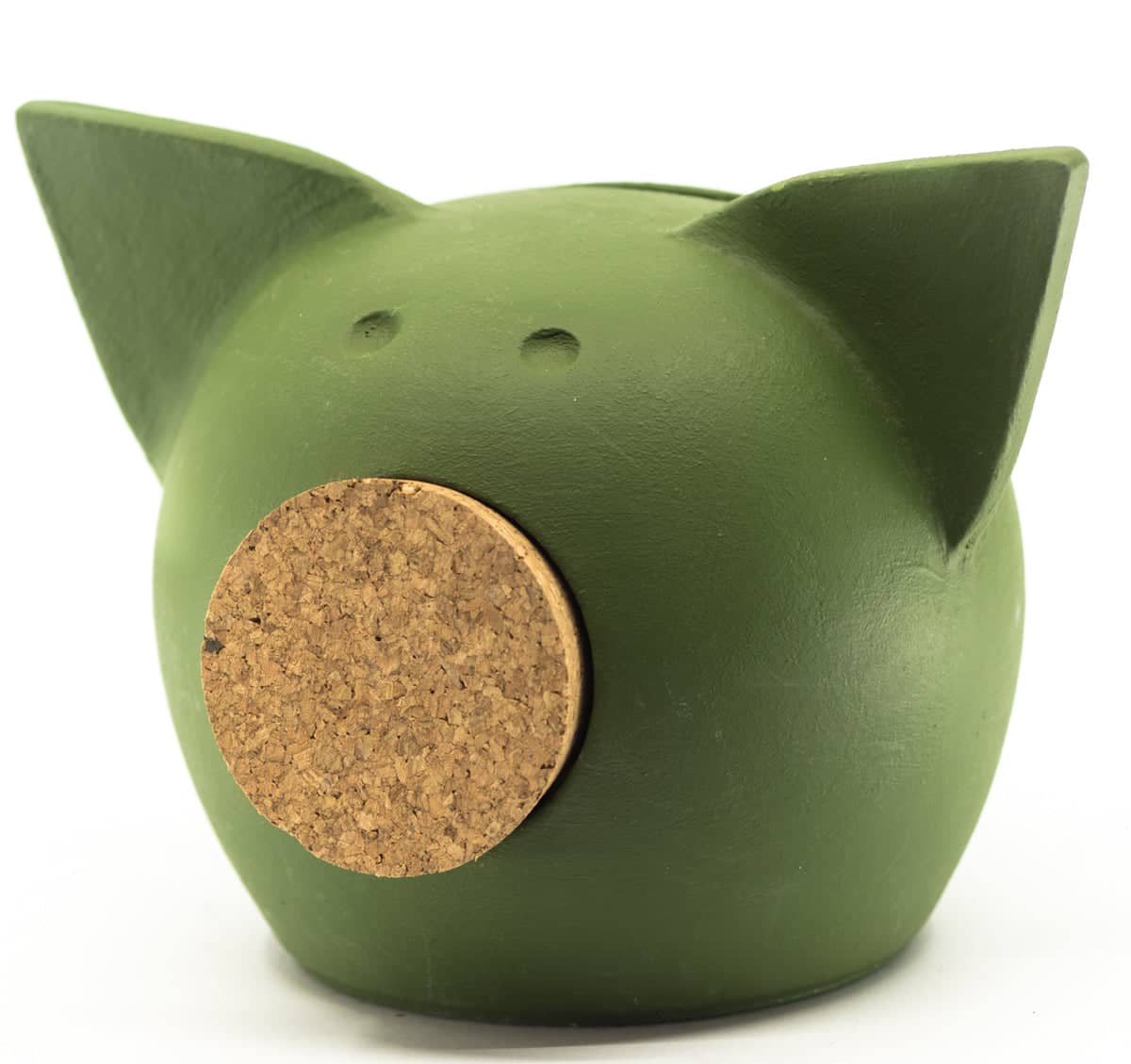 Handmade Ceramic Blackboard Piggy Bank - The Chalk Collection - HollySaleShop
