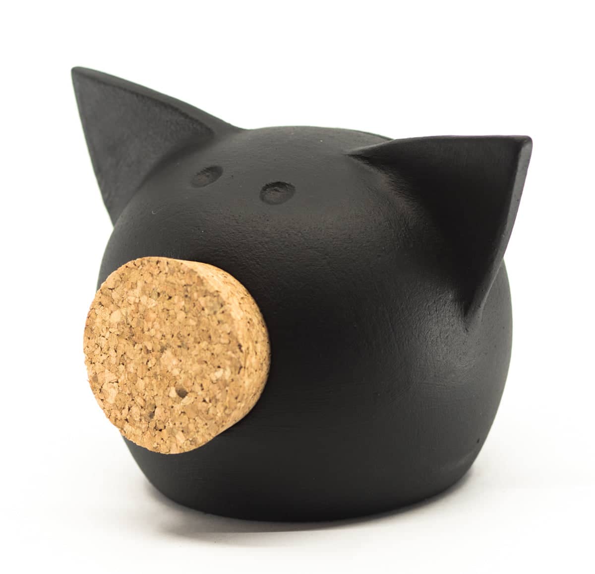 Handmade Ceramic Blackboard Piggy Bank - The Chalk Collection - HollySaleShop