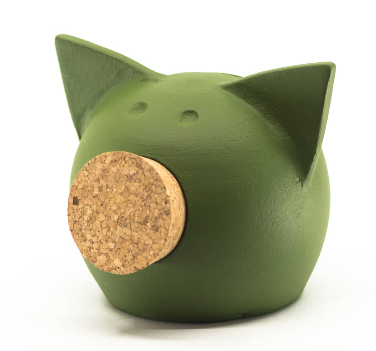 Handmade Ceramic Blackboard Piggy Bank - The Chalk Collection - HollySaleShop