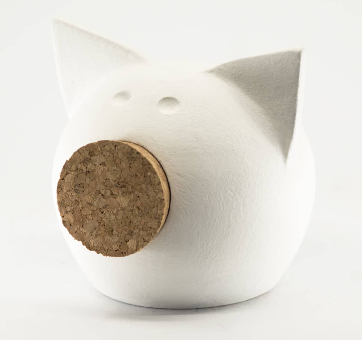 Handmade Ceramic Blackboard Piggy Bank - The Chalk Collection - HollySaleShop