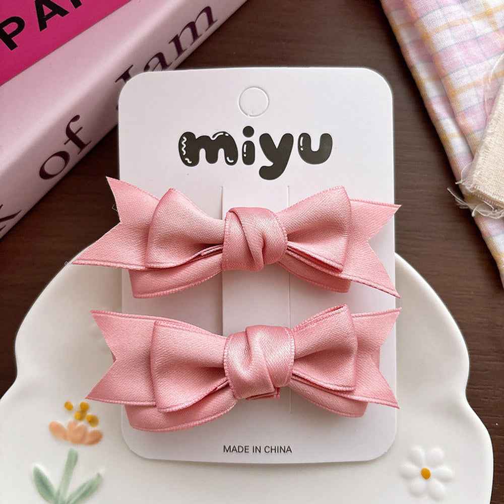 MyKids-USA® Collection of Butterfly-bows Hair Clips